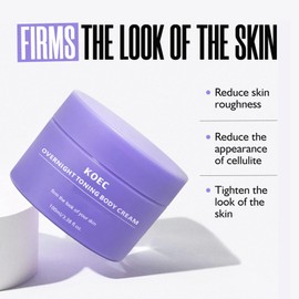 Overnight Toning Whip - Toning Body Whip for Loose Skin - Overnight Toning Body Firming Cream, Anti-wrinkle Skin Tightening Cream for Body, Skin Tightening Gel, Smooths While You Sleep