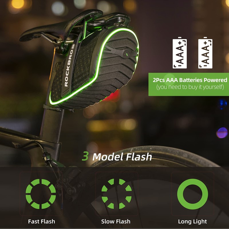 ROCKBROS Bicycle Saddle Bags Bicycle Seat Bags Tool Bag Bicycle