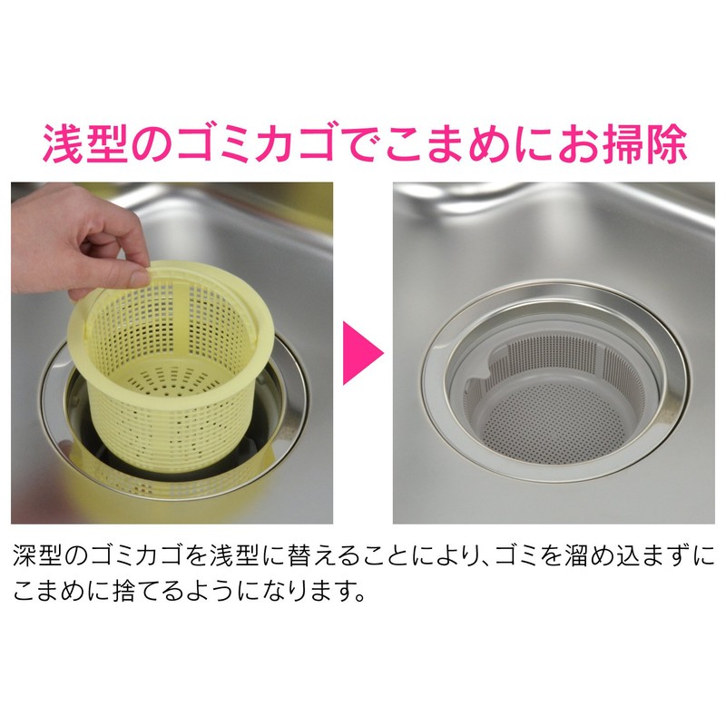 GAONA Red Label Find, Sink Garbage Basket, Drain Trap (Fine