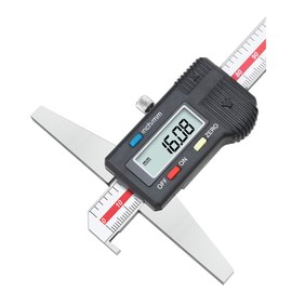 GLTL General Tools Depth Gauge Vernier Caliper 0-150mm 0-200mm,0-300mm (Digital 150mm(Single Hook))