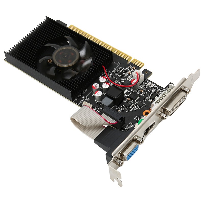 Half Height GPU 1G DDR3 64bit 810MHz 1300MHz HD DVI