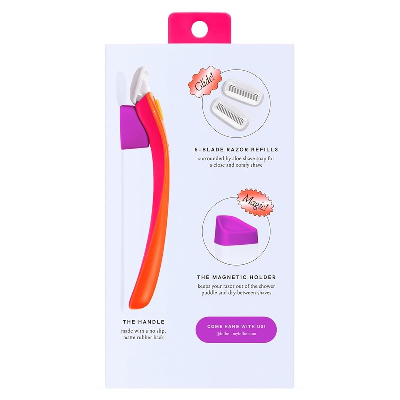 Billie Razors for Women Shave Kit – Women’s Razor +