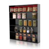 Dazzling Displays Acrylic Spice Rack Case Display (Style A -