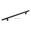 Aluminum Handrail Direct OHR 5' Handrail Section with Mounts -