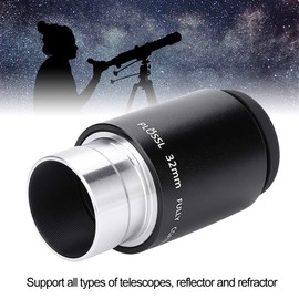 Yunir Black Plossl 32mm Telescope Eyepiece, Multi-Coated, 1.25" Filter Thread