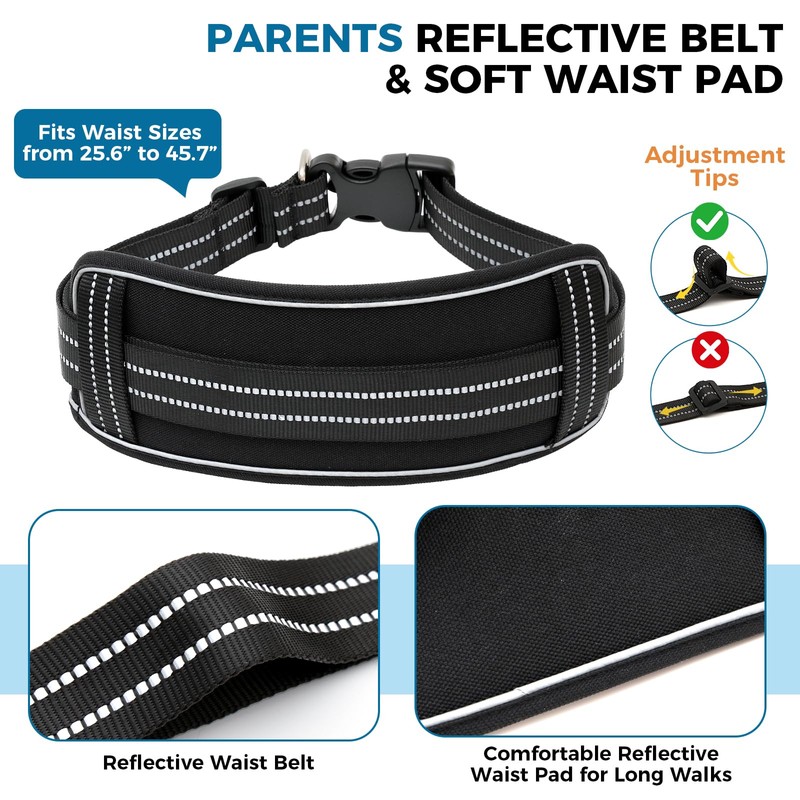 Waist Leash Harness with Soft Cushion for Autism Special Needs