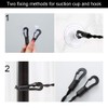 nuosen Travel Clothes Washing Line, Extendable Travel Clothes Line with