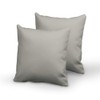 Pizuna Cotton Pillowcases 65 x 65 cm, Pack of 2,