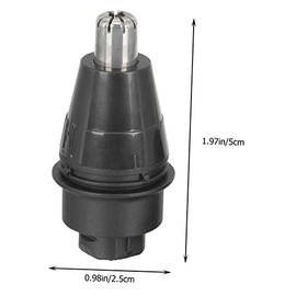 VICASKY 3pcs Nose Hair Trimmer Replacement Heads Durable Razor Cutting Blades for Electric Nose Hair Remover Easy to Install Protective Trimmer Parts for Men and Women Grooming