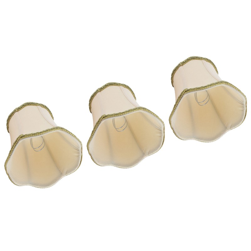 3Pcs Modern Lampshade European Style ClipOn E14 Chandelier Lamp Shade
