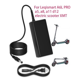 for Leqismart Battery Charger for Leqismart A6L PRO , a5, a8, a11 d12 electric scooter XMT