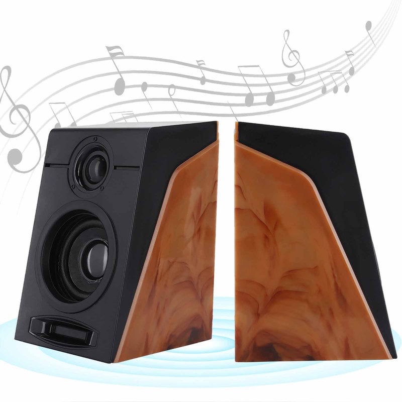 Paird 3in Heavy Bass Computer Speakers HiFi Sound Computer Subwoofer