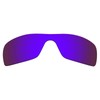 Alphax Polarized Plasma Purple Replacement Lenses for Oakley Batwolf OO9101