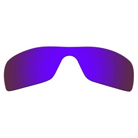Alphax Polarized Plasma Purple Replacement Lenses for Oakley Batwolf OO9101