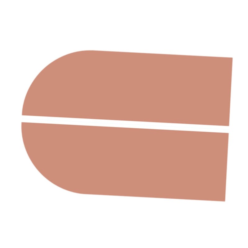 Qianly Boho Arch Wall Sticker PVC Wallpaper Arch Wall Decal