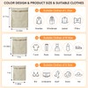 6-piece laundry bag set, durable organic cotton mesh laundry bag,