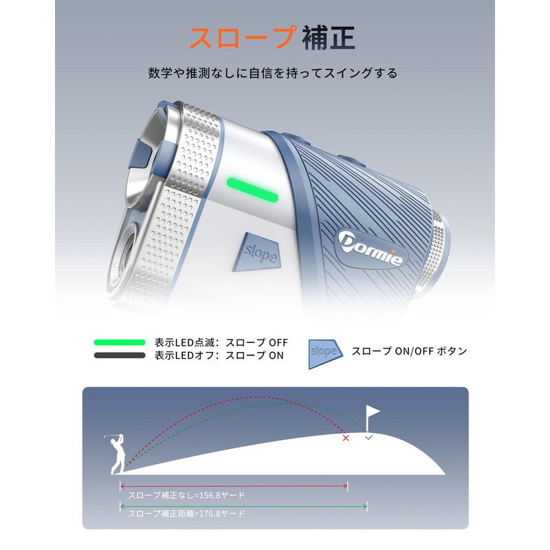 DORMIE Golf Rangefinder T100PRO (Type: class1, product does not emit