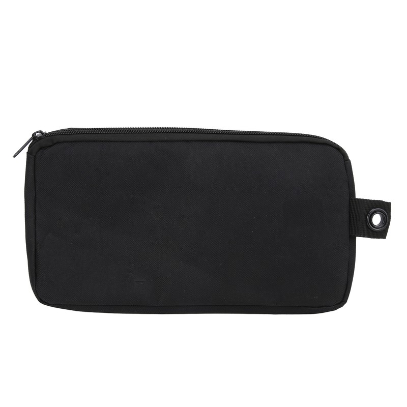 10in Black Surfboard Surfing Fin Storage Bag Durable Canvas Handbag