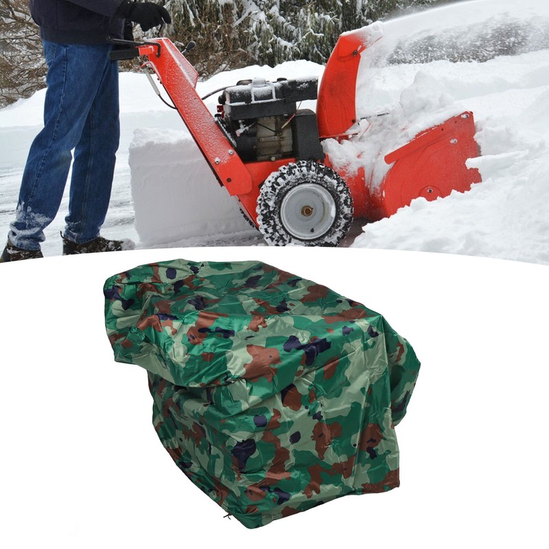 Snow Blower Cover 210D Oxford Cloth Silver Coated Waterproof Windproof