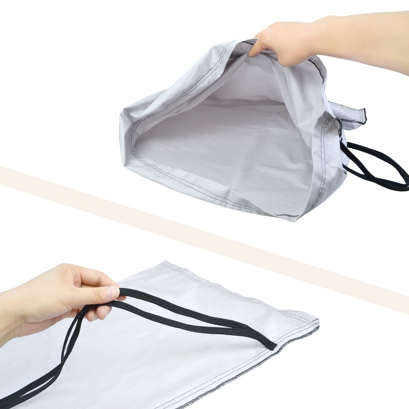 2 Pack Cloth Snake Reptile Bag with Bite Free Pouch