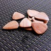 Timber Tones Guitar Plectrum - Almondwood (Single)