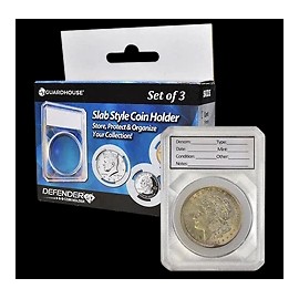 K & M Coin Guardhouse Defender Coin Slab for Large Dollars - 3 Pack