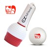 EZBallStamp - Sello de pelota de golf, gato sentado rojo