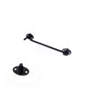 10 Inch Stainless Steel Black Cabin Hook Latches and Eye