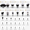 DUcare Professional Makeup Brush Set, 32 Pieces, Makeup Brush Set,