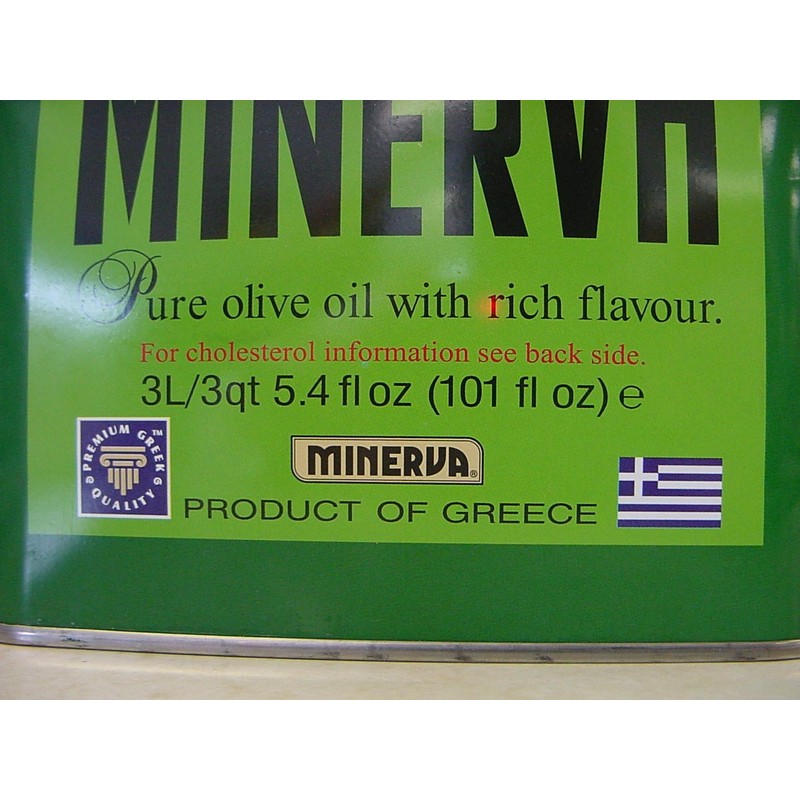 Greek Olive Oil (All Natural) 3 Liter Can_AB