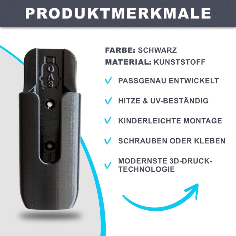 3D-Druck Camper Bracket suitable for Truma gas content meter, Truma