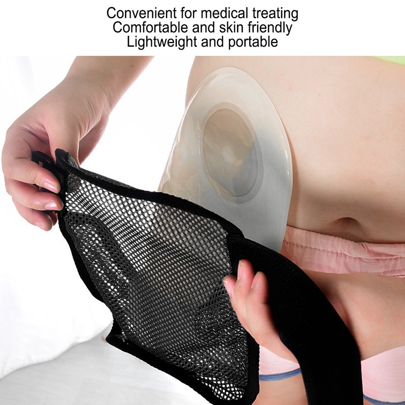 Ostomy Bag Covers with Adjustable Belt Ostomy Bag Storage Colostomy