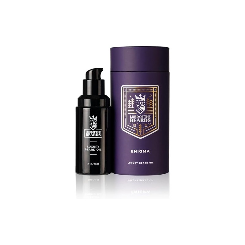 Premium Beard Oil and Beard Brush – Luxury Beard Grooming