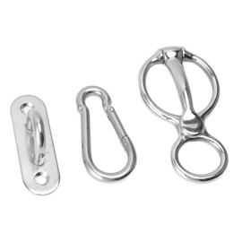 Cocoarm Robust safety ring in stainless steel accessory stainless steel for riders amateurs