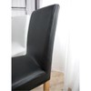 Span Leather Chair Cover 등받이의자 천갈이 가죽커버 탄성 사이즈 방수