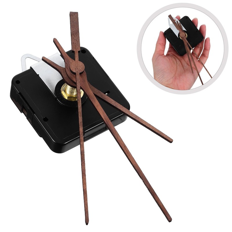 Gatuida 1 Set Silent Quartz Clock Mechanism Long Shaft Movement
