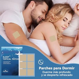120 Parches para Dormir Totalmente Naturales, Ayudas para Dormir de Acción Rápida para Adultos, Comodidad para Un Sueño Profundo, Fáciles de Usar, Ade