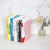 Aobopar Adjustable Book Ends, Metal Bookends for Heavy Books, Desk