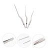 CIYODO Stainless Steel Cooking Tweezers Set 3Pcs Fish Bone Removers