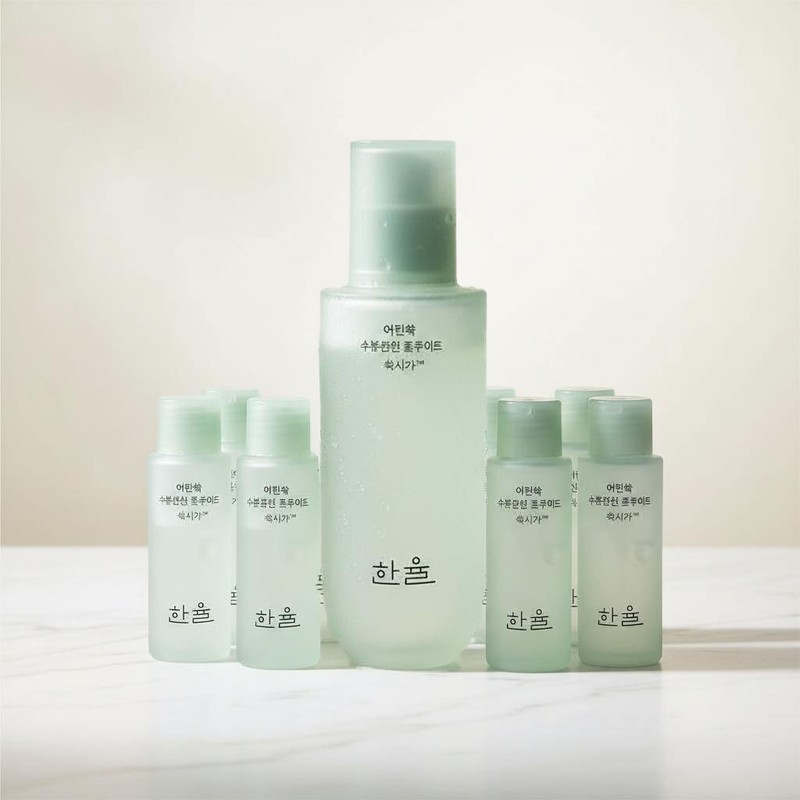 Hanyul Artemisia Moisture Soothing Fluid 125ml + Toner Lotion Cream