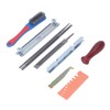 11Pcs Chainsaw Sharpener File Chain Saw Teeth Sharpening Tool Set