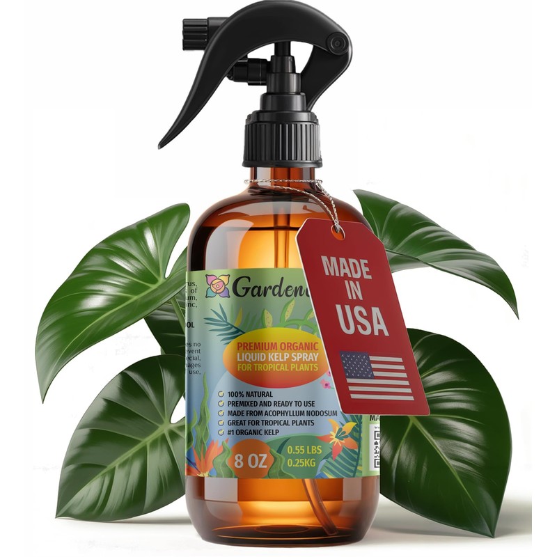 GARDENERA Professional Organic Liquid Kelp Spray for Tropical Trees Plants