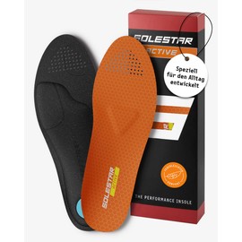 Solestar Active Insoles Everyday Shoes Size 43/44 - Unisex Shoe Insoles for Eliminating Discomfort and Stabilisation in Everyday Life - Maximum Comfort