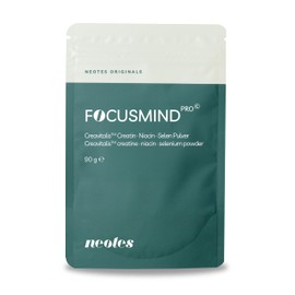 Neotes neotes Focusmind Pro - Selen, Niacin und Creatin fr 30 Tage - Intelligente Untersttzung fr Fokus, Energie und Zellschutz - Nahrungserg?nzungsmittel ohne unn?tige Zus?tze und vegan
