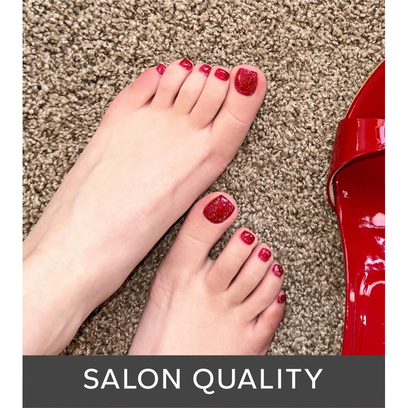 Beaolata Semi Cured Gel Nail Strips - 26 PCS Salon