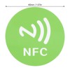 20PCS NFC Stickers PET 40mm Lightweight Readable Writable NFC Tags