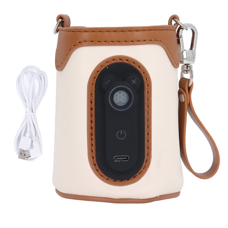Baby Bottle Warmer USB Powered 26 Gears Temperature Adjustable Portable
