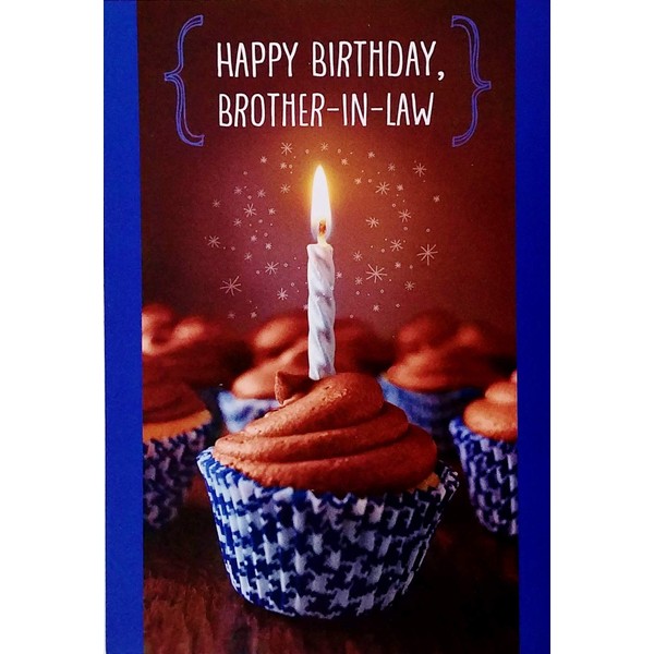 Greeting Card Happy Birthday Brother-in-Law Just Wanted To Tell You How Much You Mean To The Family