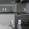 Greencycle USB Outlet with Nightlight, High Speed Dual 4.2A USB
