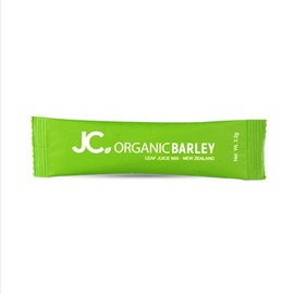 JC Barley Grass Juice Powder Organic Green Drink Mix with Stevia from New Zealand (10 sticks)